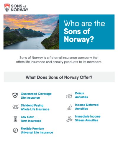 Who is Sons of Norway pdf image